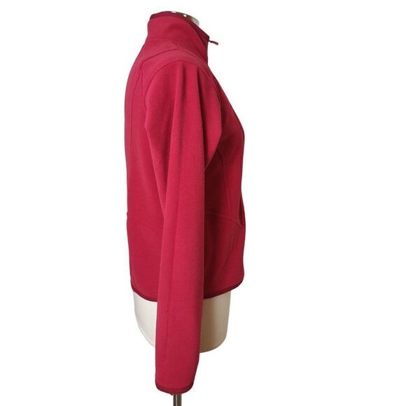 Adidas Women's VTG Jacket 3-Stripes Full Zip ClimaWarm Fleece Jacket Medium - Picture 6 of 9